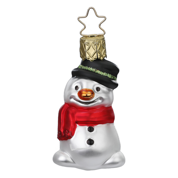 Mini Snowman Ornament by Inge Glas of Germany