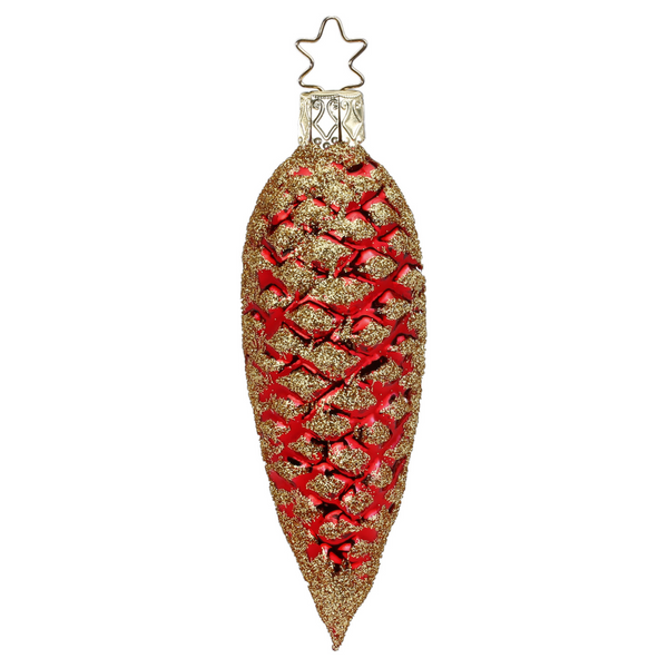 Fir Pinecone, red by Inge Glas of Germany