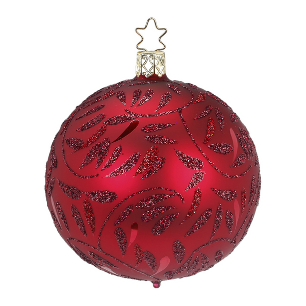 Delights Ball, Dark red, xl by Inge Glas of Germany
