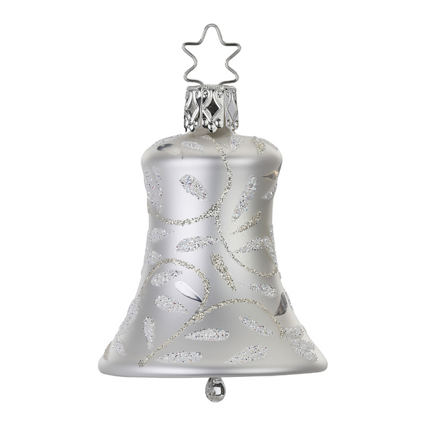 Delights Bell, White matte, small by Inge Glas of Germany