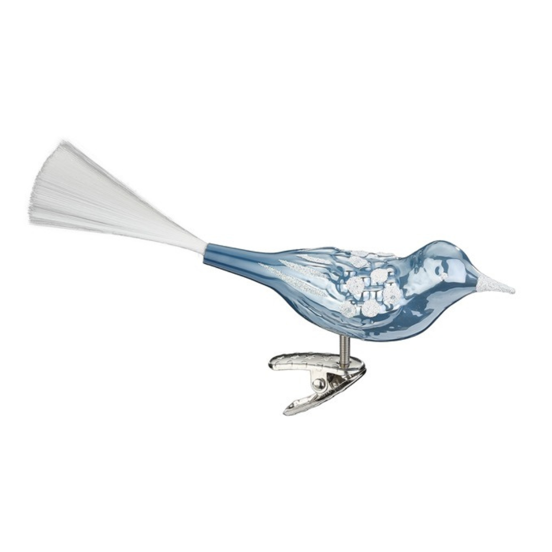 Icy Shine Bird Ornament by Inge Glas of Germany