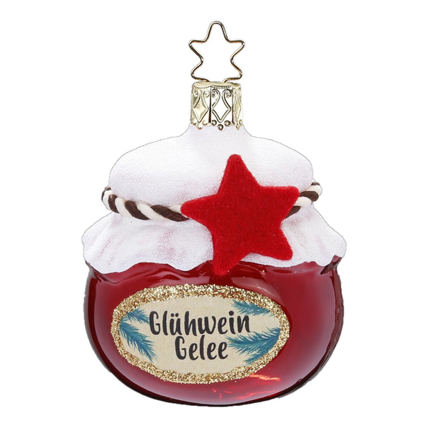 Gluhwein Jam Ornament by Inge Glas of Germany