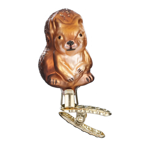 Baby Squirrel Ornament by Inge Glas of Germany
