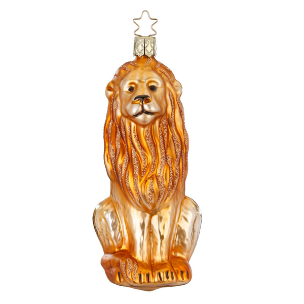 Lion Ornament by Inge Glas of Germany