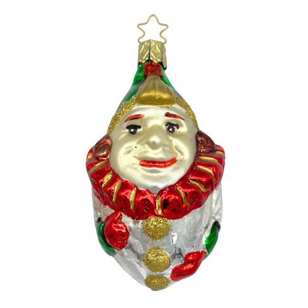 Christmas Jester Ornament by Inge Glas of Germany