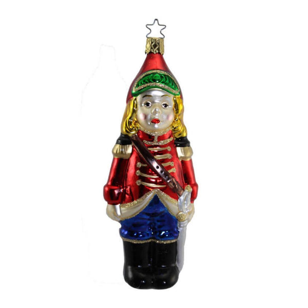The Littlest Soldier Ornament by Inge Glas of Germany