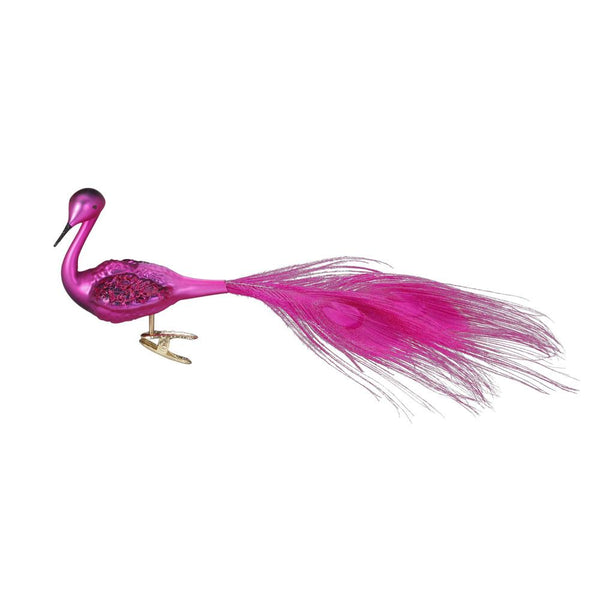 Hot Pink Glorious Peacock by Inge Glas of Germany