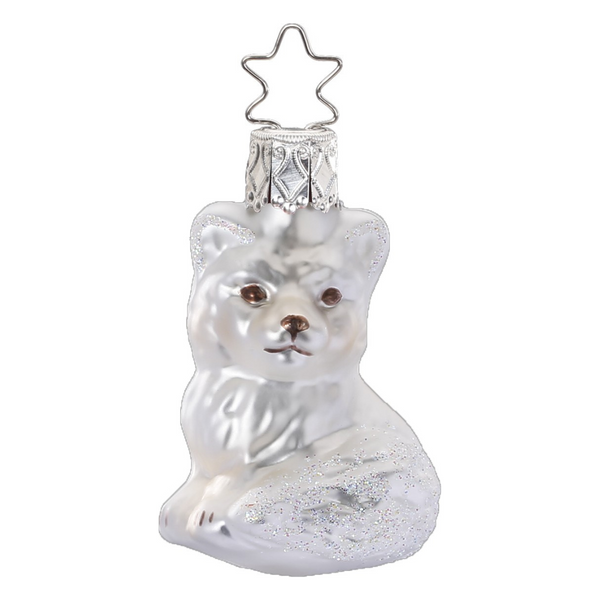 Little Snow Fox Ornament by Inge Glas of Germany