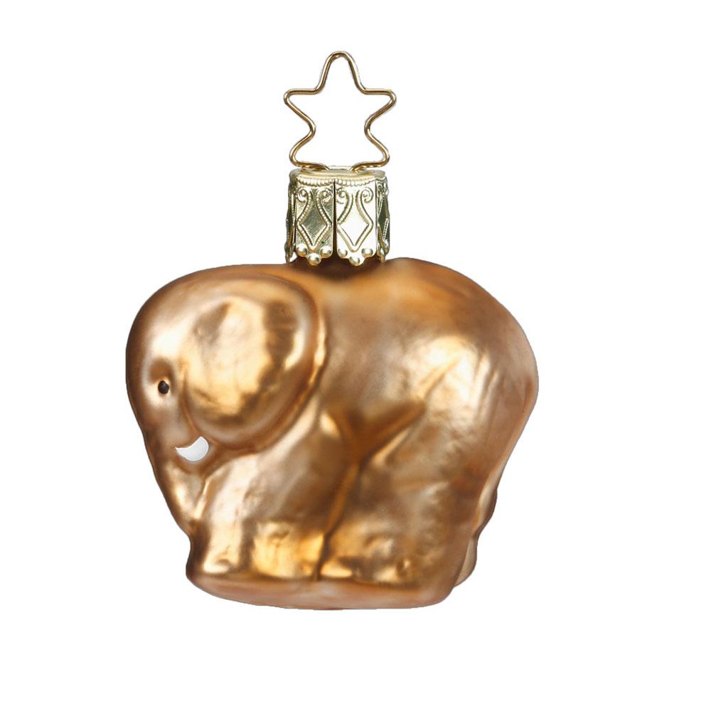 Peaceful Elephant Ornament by Inge Glas of Germany