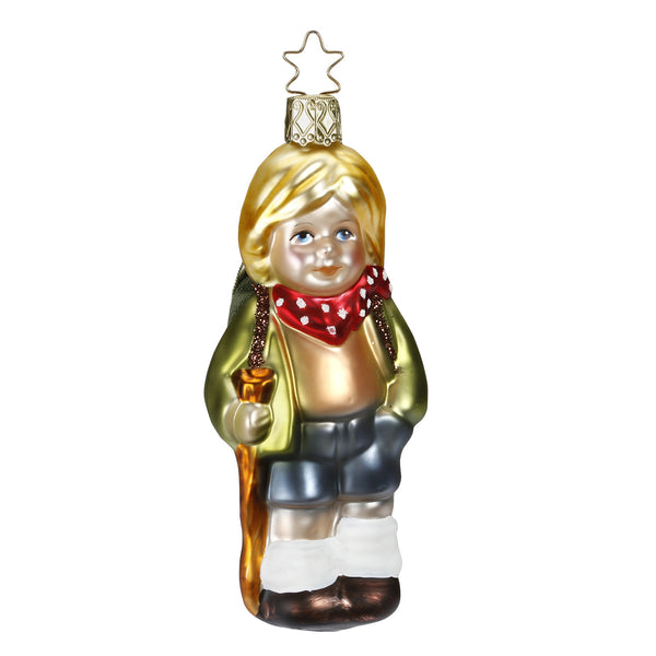 Hiker, Ornament by Inge Glas of Germany