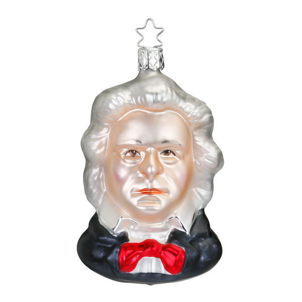 Ludwig V. Beethoven Ornament by Inge Glas of Germany