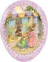 Holly Pond Hill 12cm Decoupage Cardboard German Fillable Easter Egg by Nestler GmbH