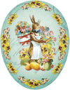 Easter Greetings 15cm Decoupage Cardboard German Fillable Easter Egg by Nestler GmbH