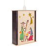 Electric Window Lantern with Nativity by Thomas Morgenstern