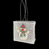 Snowman Bag Ornament by StiVoTex Vogel