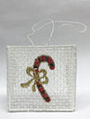 Lace Bag Ornament, Candy Cane by StiVoTex Vogel
