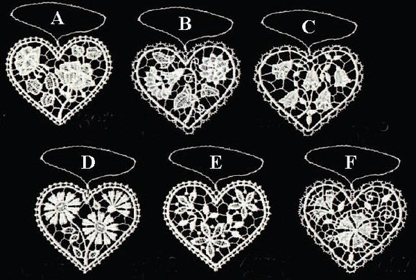 Flowers in Heart Ornament by StiVoTex Vogel