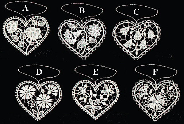 Flowers in Heart Ornament by StiVoTex Vogel