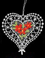 Lace Alpine Rose Ornament by StiVoTex Vogel