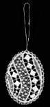 Lace Egg Three Ornament by StiVoTex Vogel