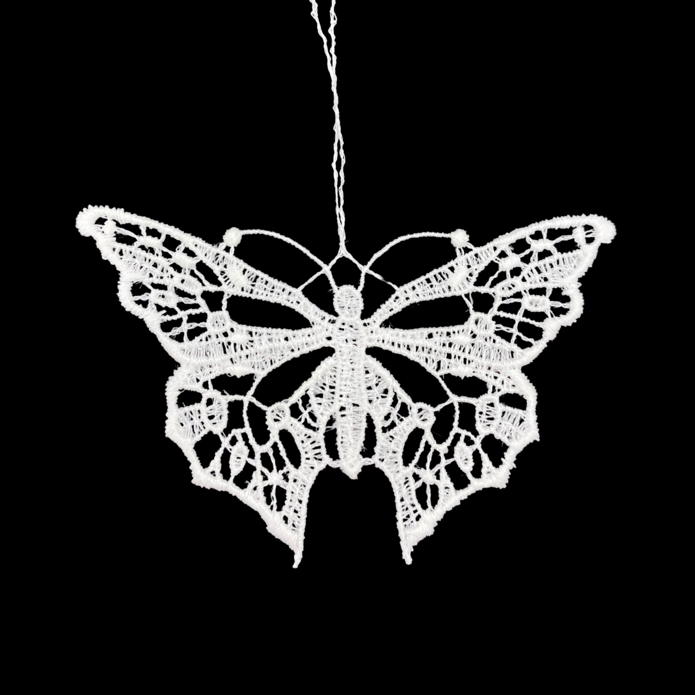 Lace Butterfly one Ornament by StiVoTex Vogel