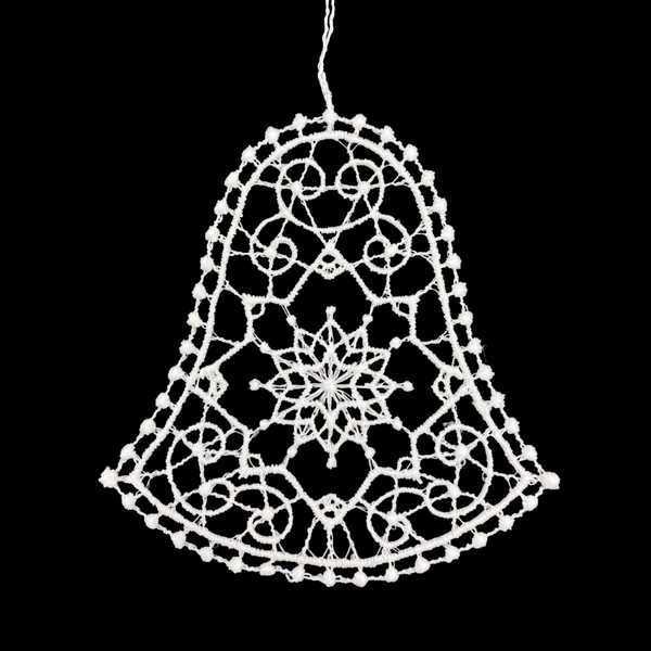 Lace Bell Ornament by StiVoTex Vogel