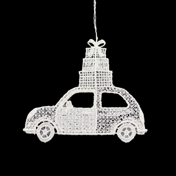 Lace Car with presents by StiVoTex Vogel