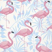 Flamingo Garden, Luncheon napkins by Paper+Design GmbH tabletop