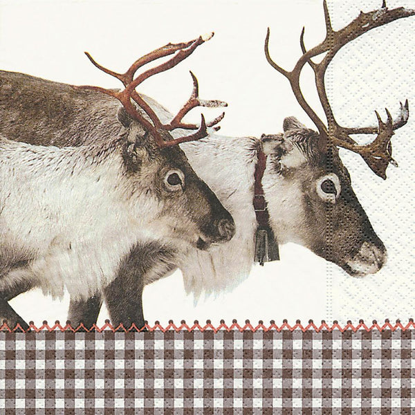 Reindeer Paper Luncheon Napkins by Paper and Design GmbH