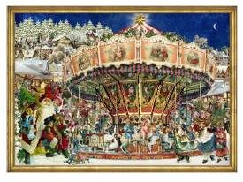 Carousel Advent Calendar by Richard Sellmer Verlag