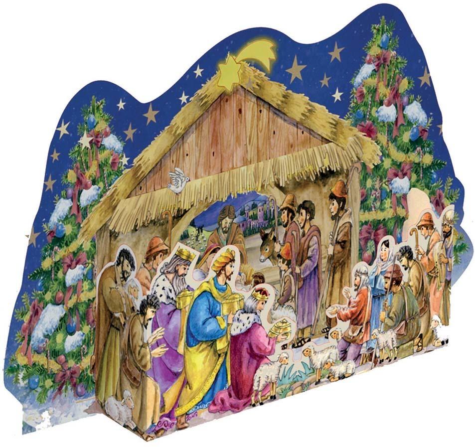 3D Nativity Pop Up Advent Calendar by Richard Sellmer Verlag
