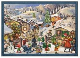 Victorian Town Advent Calendar by Richard Sellmer Verlag