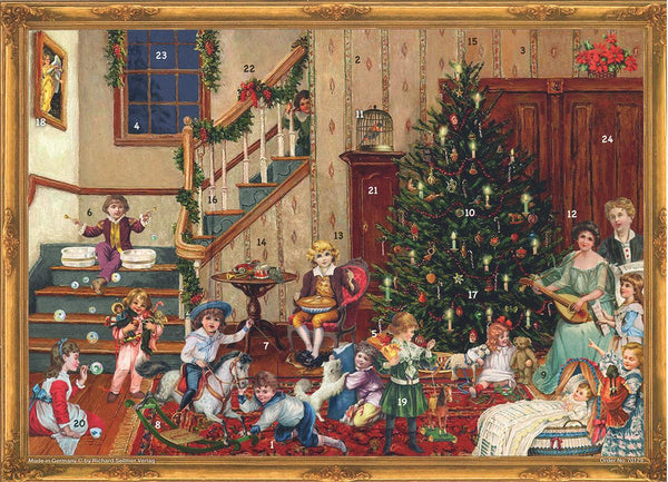 Victorian Christmas Eve Advent Calendar by Richard Sellmer Verlag