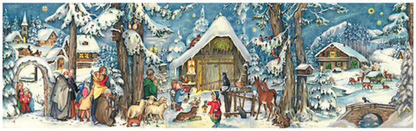 Coming to the Stable Advent Calendar by Richard Sellmer Verlag