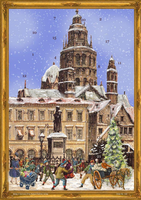 Minz Advent Calendar by Richard Sellmer Verlag