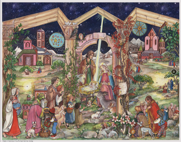 Holy Family Advent Calendar by Richard Sellmer Verlag