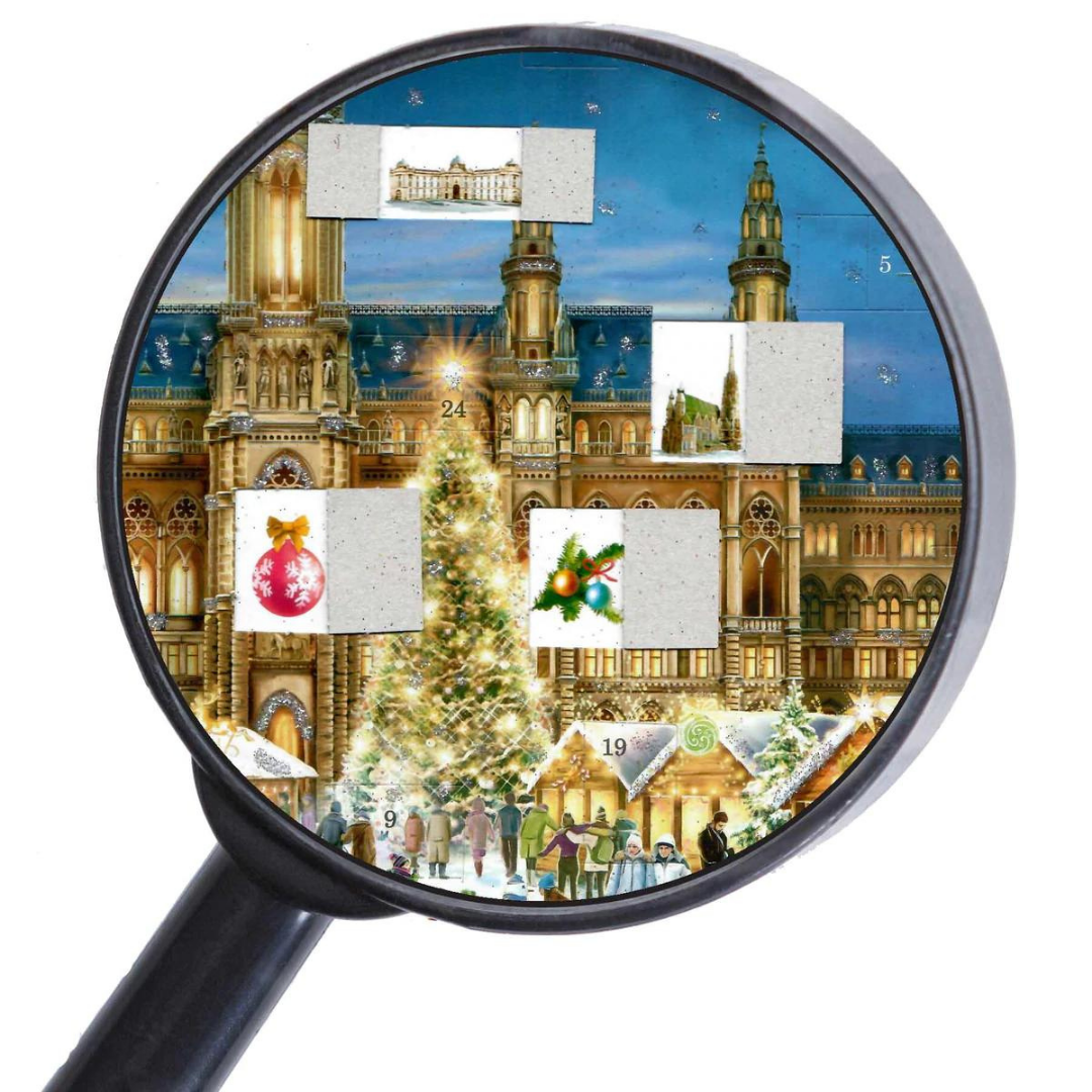Wien Christkindlmarkt Advent Calendar by Richard Sellmer Verlag