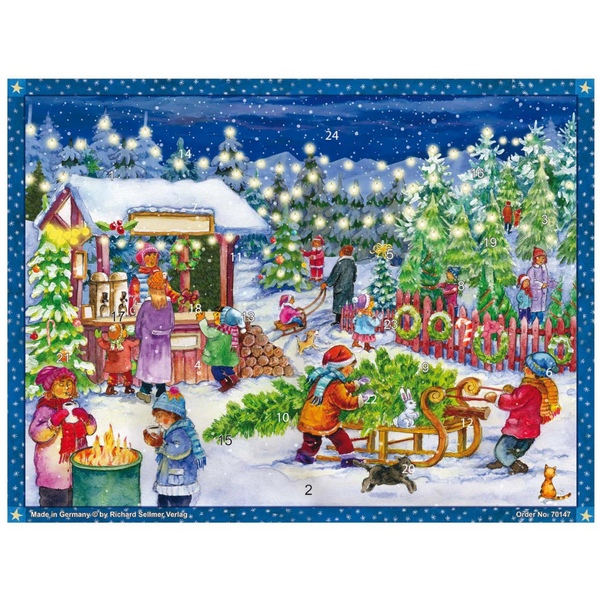 Christmas Tree Farm Advent Calendar by Richard Sellmer Verlag