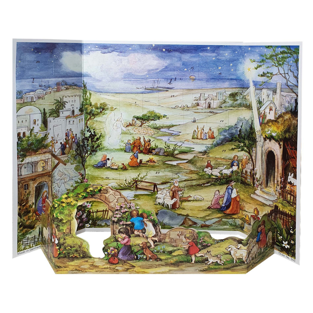 The Holy Land Advent Calendar by Richard Sellmer Verlag