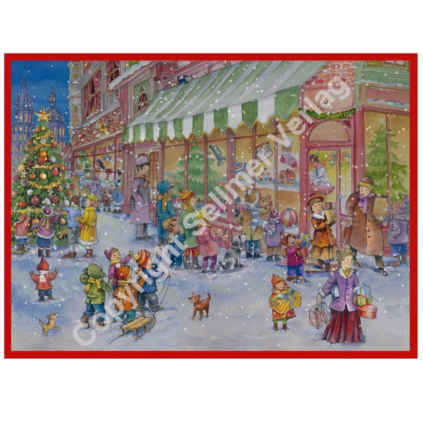 At The Toy Shop Advent Calendar by Richard Sellmer Verlag