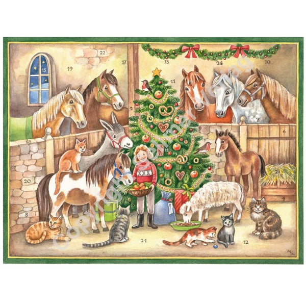 In The Stable Advent Calendar by Richard Sellmer Verlag