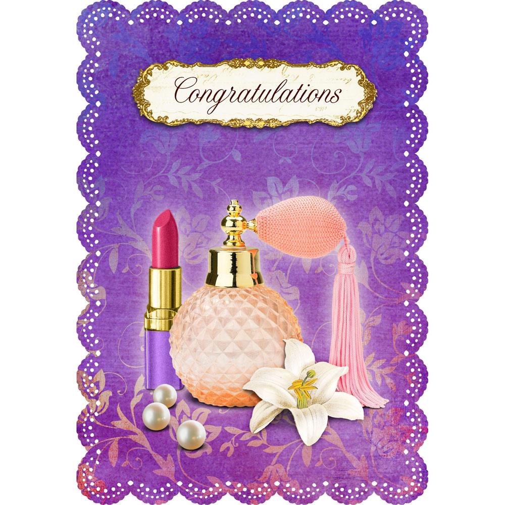 Congratulations, lipstick Card by Gespansterwald GmbH