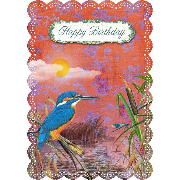 Happy birthday hummingbird Card by Gespansterwald GmbH