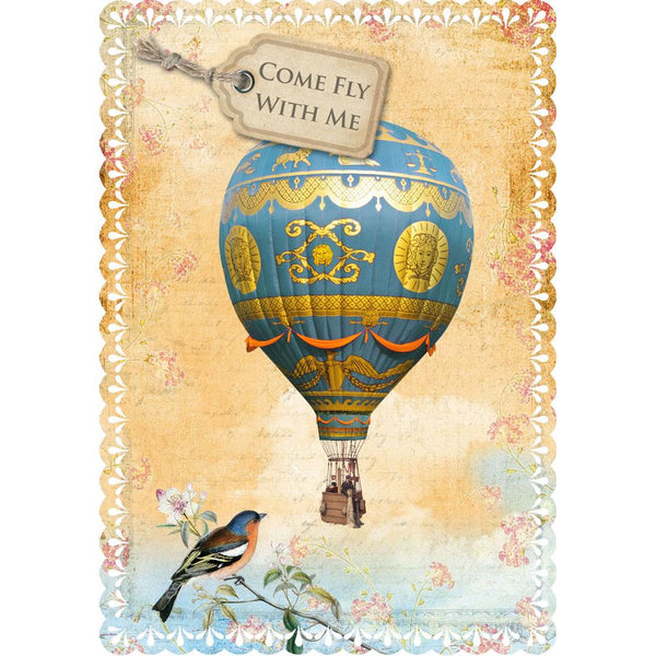 Come Fly with me balloon Card by Gespansterwald GmbH
