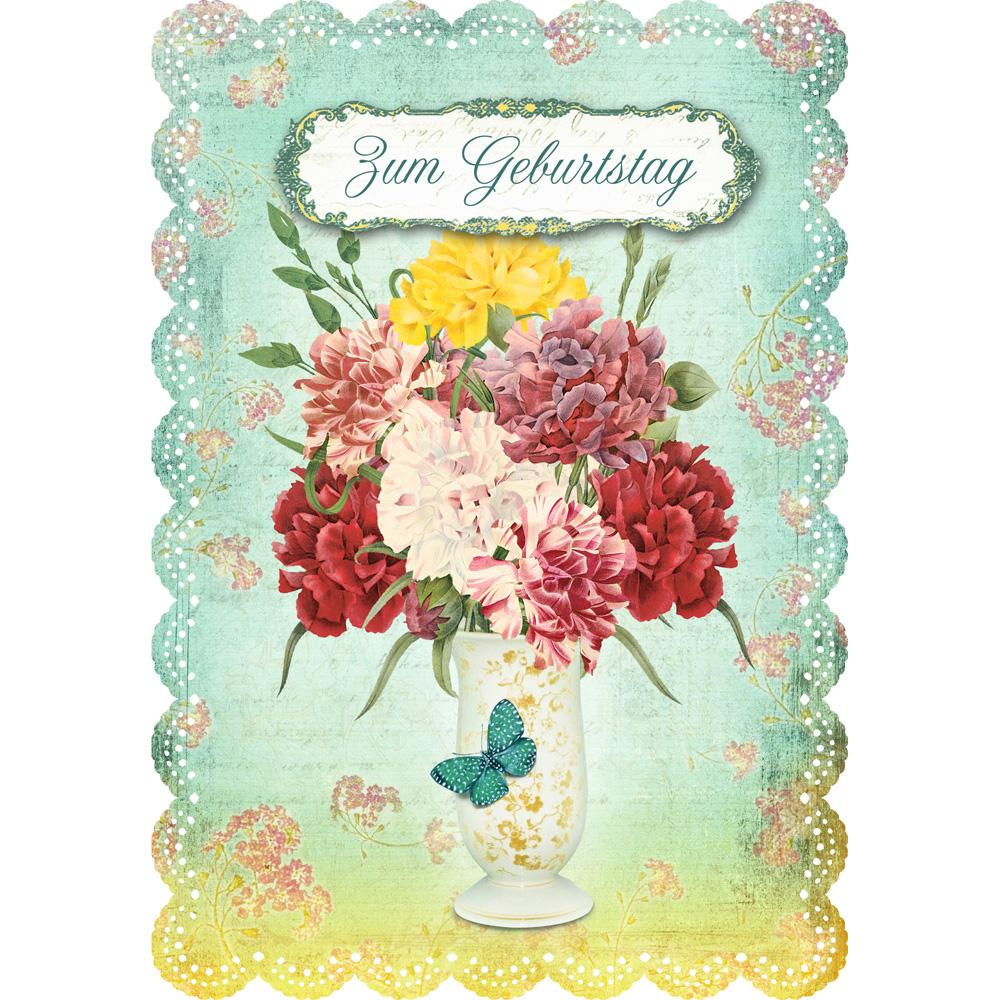 Thank You flowers Card by Gespansterwald GmbH