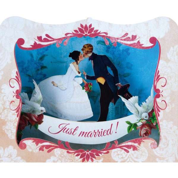 Just Married 3-D Card by Gespansterwald GmbH
