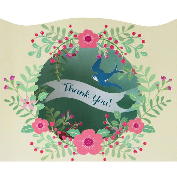 Thank you 3-D Card by Gespansterwald GmbH
