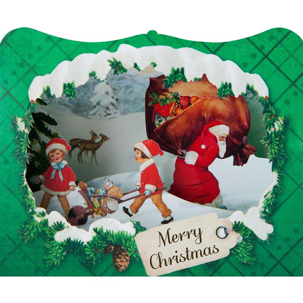Merry Christmas Santa 3-D Card by Gespansterwald GmbH