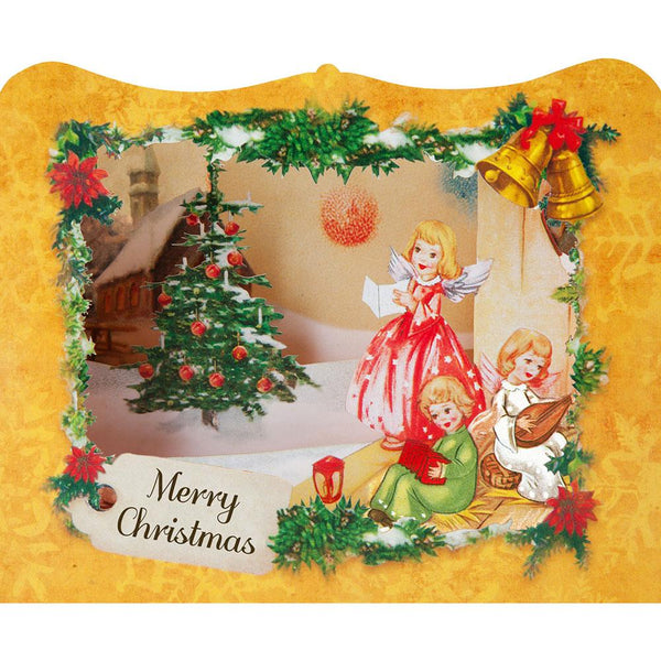 Merry Christmas Angel 3-D Card by Gespansterwald GmbH