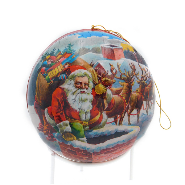 10 cm Father Frost Gift Bauble by Nestler GmbH